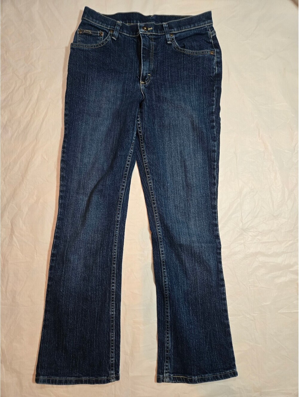 VF Jeanswear Women's 6M Dark Wash Stretch Bootcut Jeans 31" Inseam